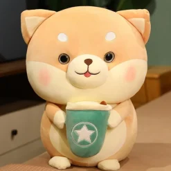 Boba Tea Shiba Inu Plush