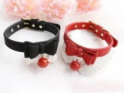 Bow & Bell Kitten Collar