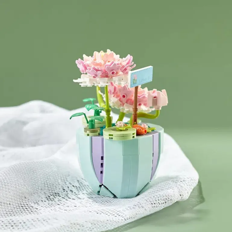 Building Block Flower Planter Sets