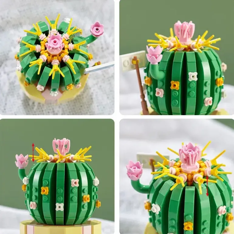 Building Block Flower Planter Sets