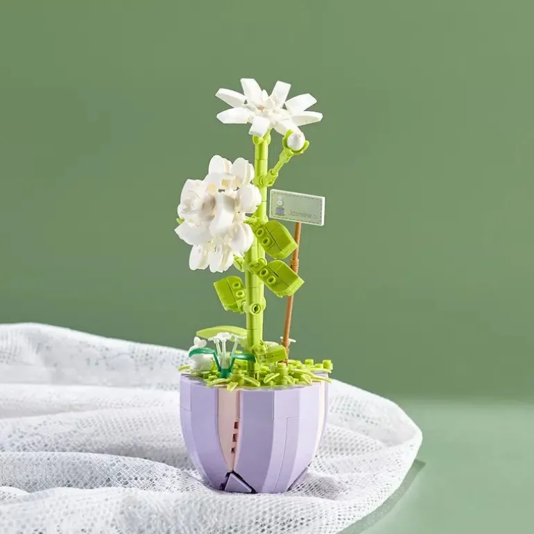 Building Block Flower Planter Sets