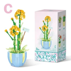 Building Block Flower Planter Sets