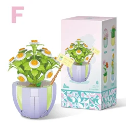 Building Block Flower Planter Sets