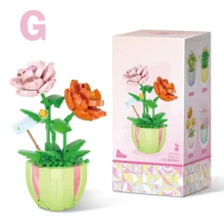 Building Block Flower Planter Sets