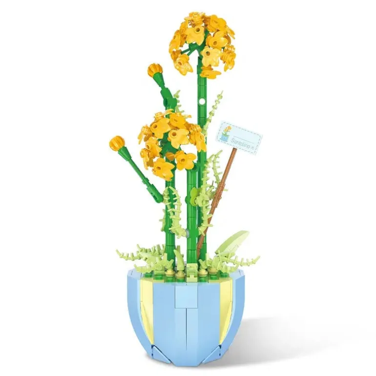 Building Block Flower Planter Sets