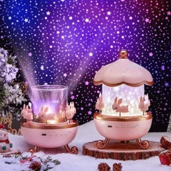 Bunny Carousel Projector Night Light