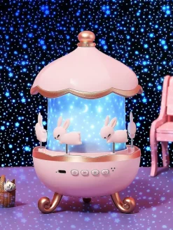 Bunny Carousel Projector Night Light