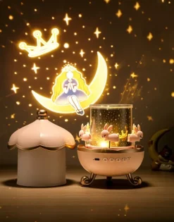 Bunny Carousel Projector Night Light