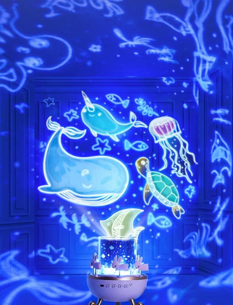 Bunny Carousel Projector Night Light