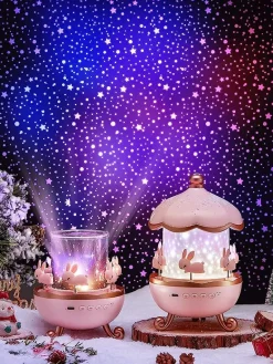 Bunny Carousel Projector Night Light