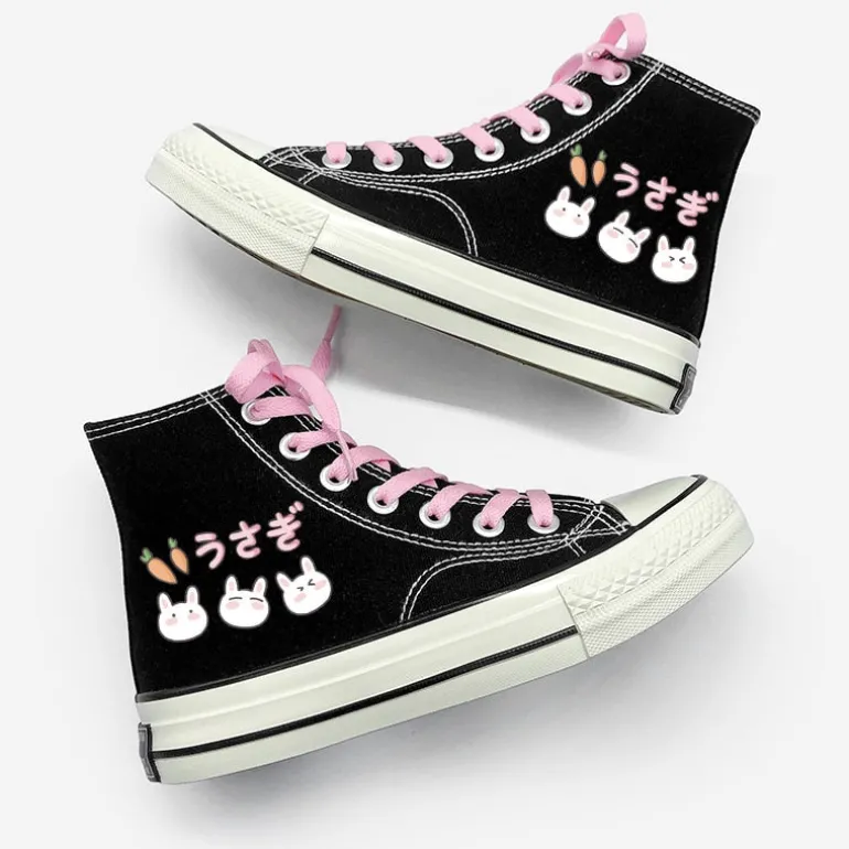 Bunny Carrot High Top Sneakers