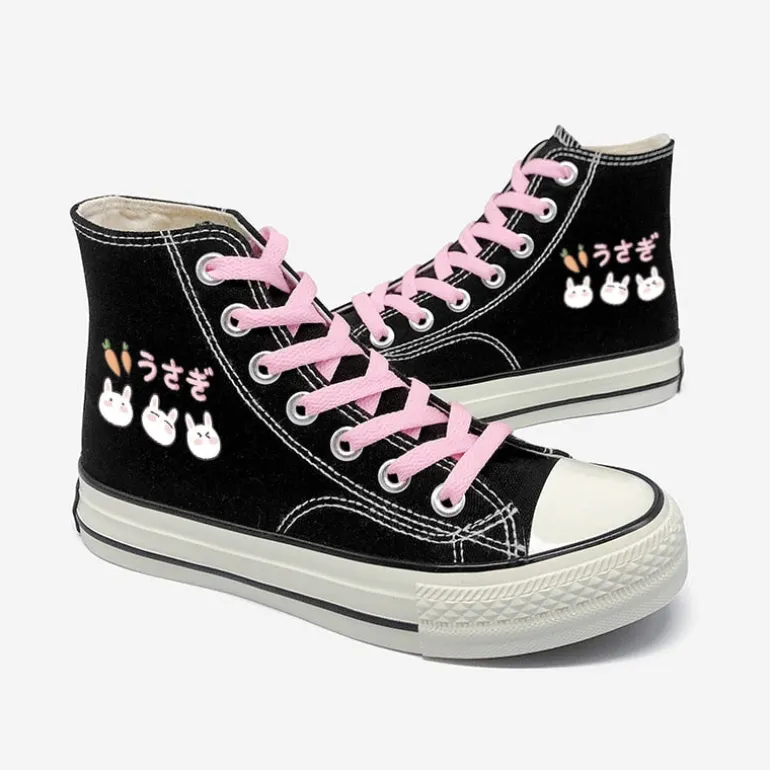 Bunny Carrot High Top Sneakers