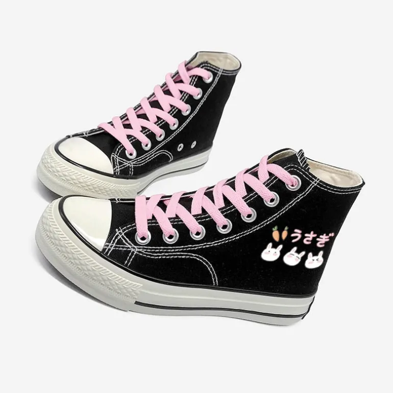 Bunny Carrot High Top Sneakers