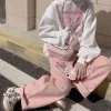 Bunny Friends Pink Corduroy Pants