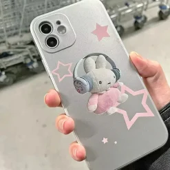 Bunny Headphone iPhone Case