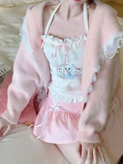 Bunny Tea Party Halter Top