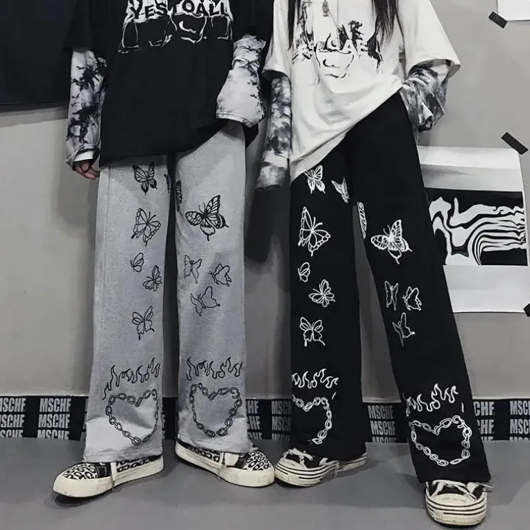Butterfly Baddie Baggy Pants