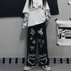 Butterfly Baddie Baggy Pants