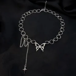 Butterfly Dainty Chain Choker