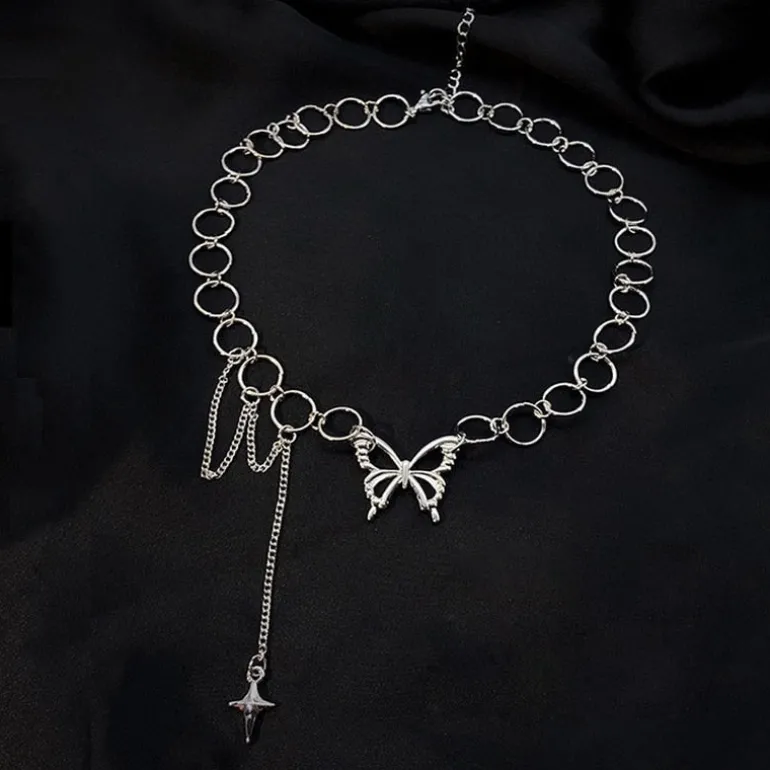 Butterfly Dainty Chain Choker