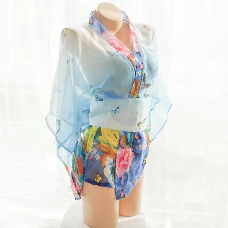 Butterfly Kimono Lingerie