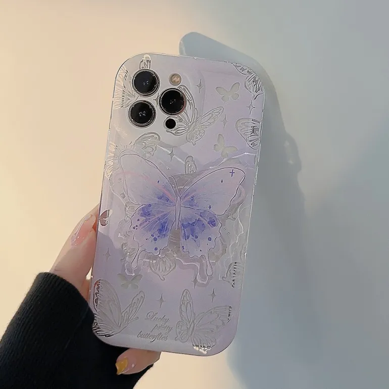 Butterfly Samsung Phone Case With Grip