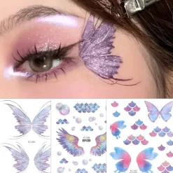 Butterfly Temporary Wing Makeup Tattoos