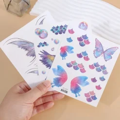 Butterfly Temporary Wing Makeup Tattoos