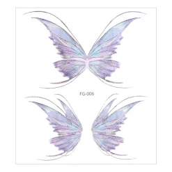 Butterfly Temporary Wing Makeup Tattoos