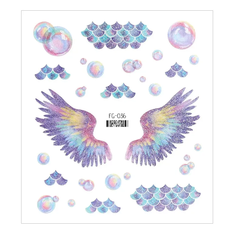 Butterfly Temporary Wing Makeup Tattoos