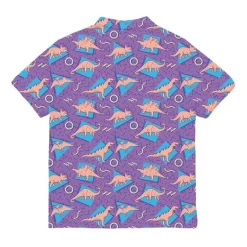 Button Up Dino Tee