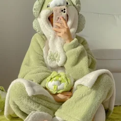 Cabbage Shiba Inu Pajama Set