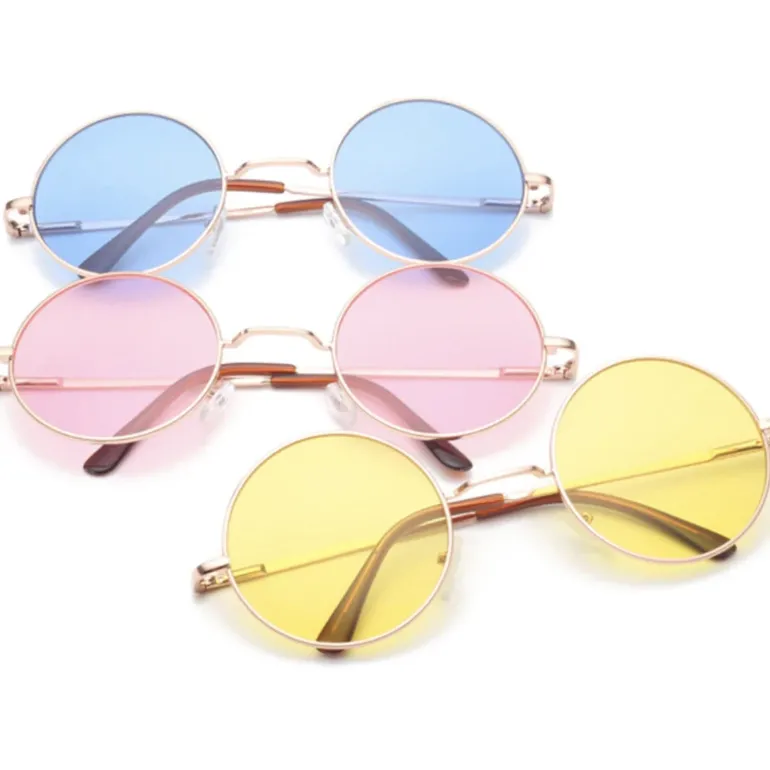 Candy Colored Circle Glasses