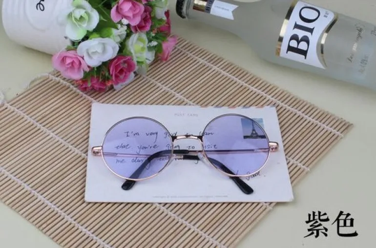 Candy Colored Circle Glasses