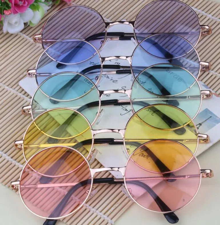 Candy Colored Circle Glasses