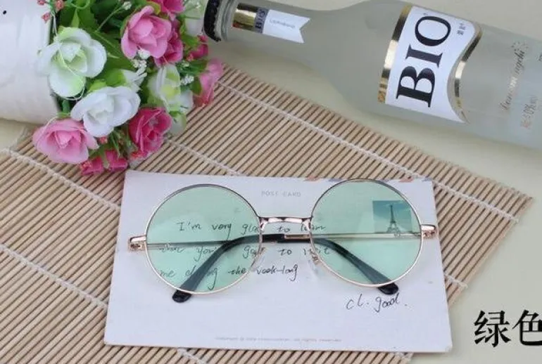 Candy Colored Circle Glasses