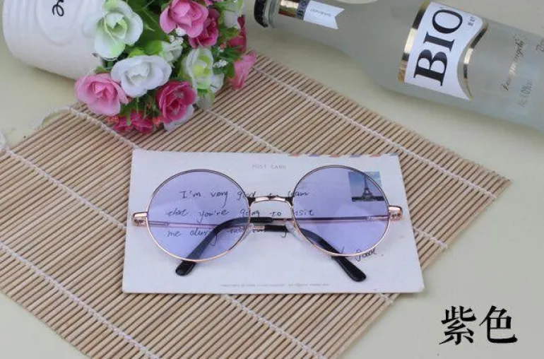 Candy Colored Circle Glasses