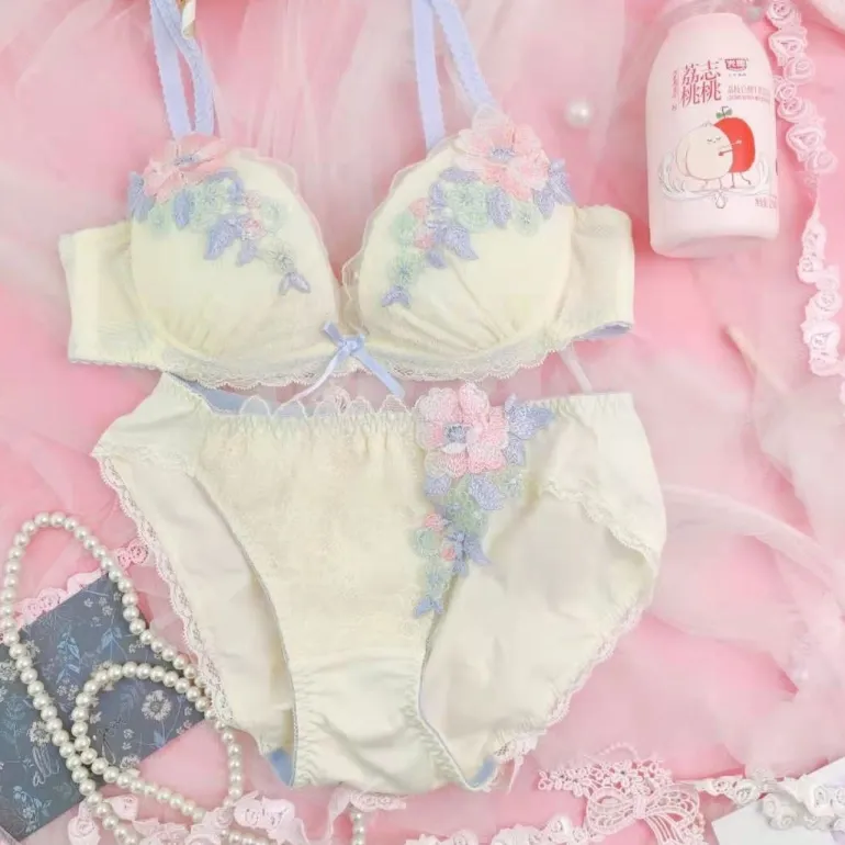 Candy Floral Lingerie Set