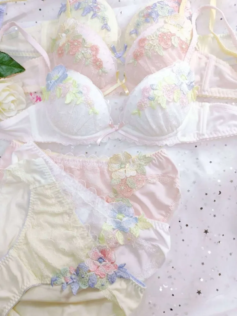 Candy Floral Lingerie Set