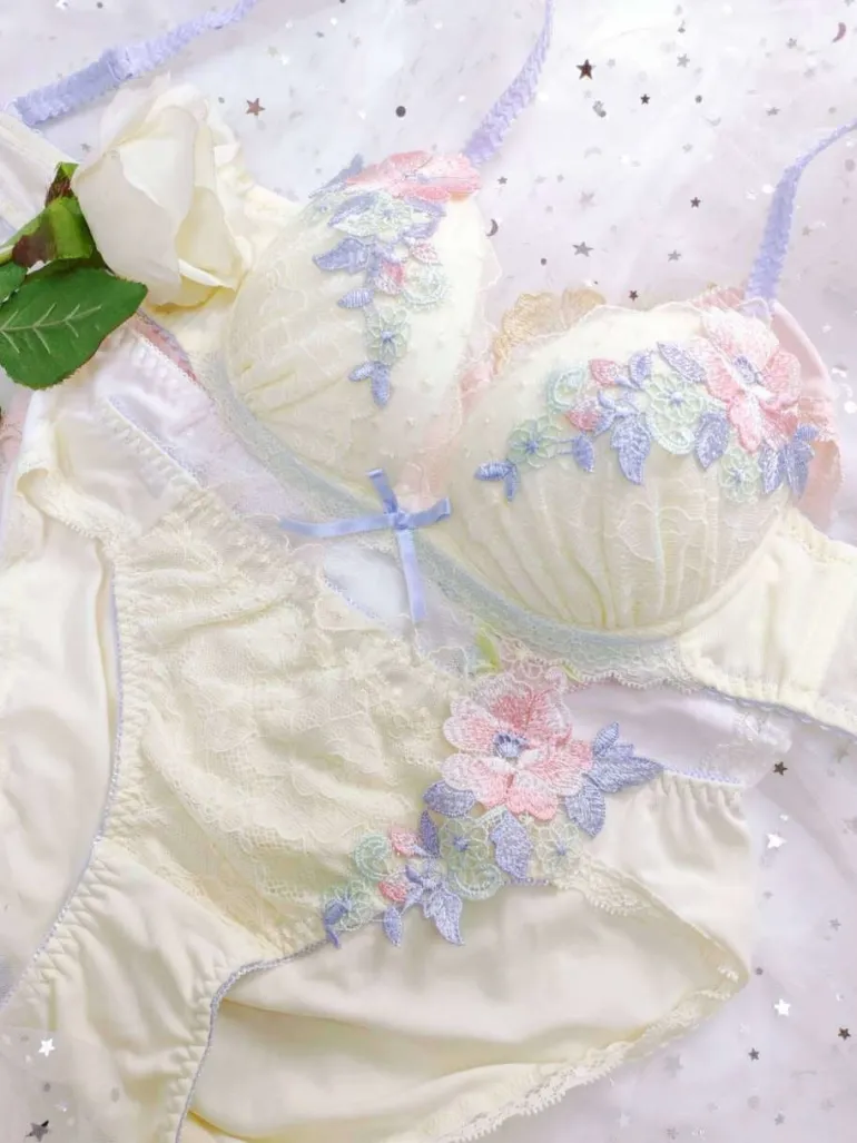 Candy Floral Lingerie Set