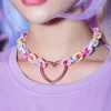 Candycore Heart Choker