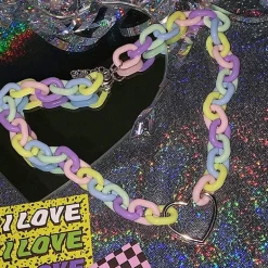 Candycore Heart Choker
