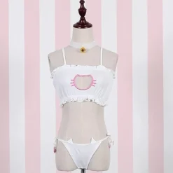 Cat Cosplay Full Lingerie Set