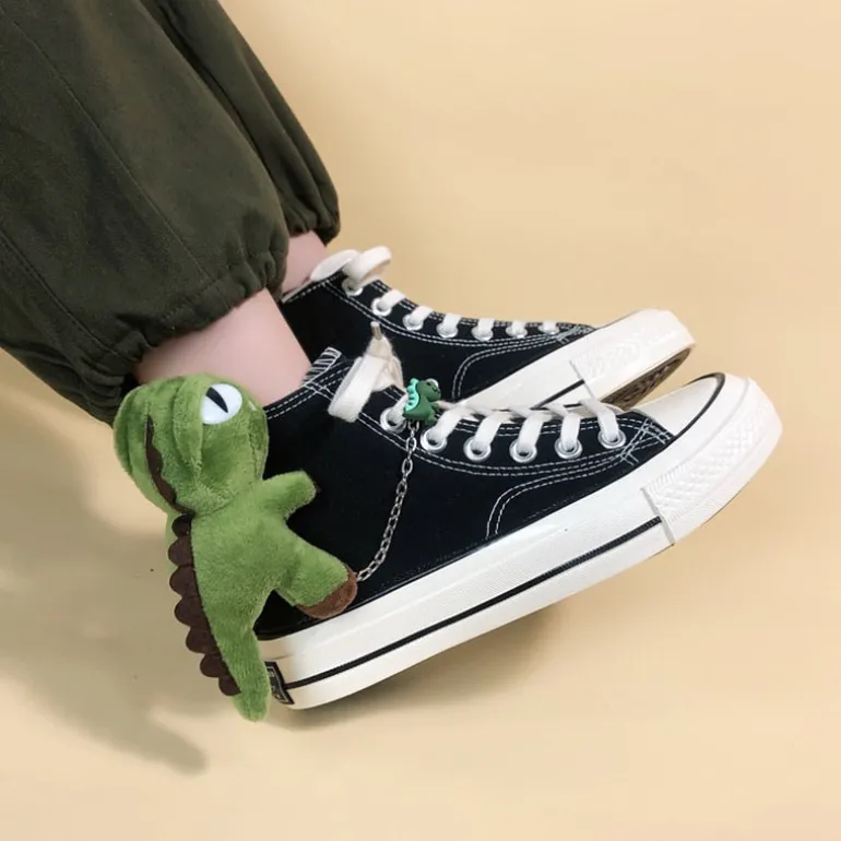 Chained Dino High Tops