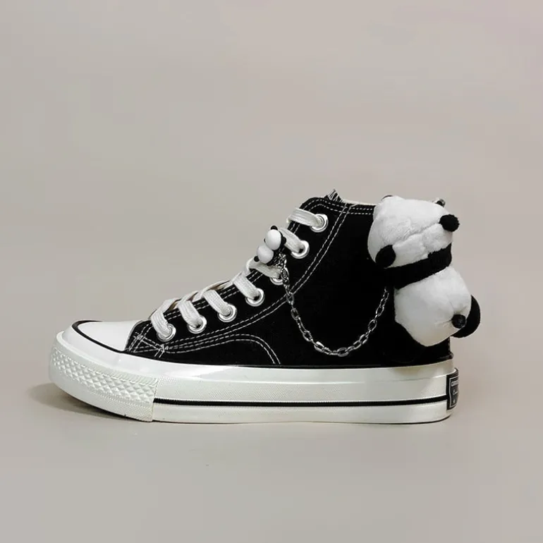 Chained Dino High Tops