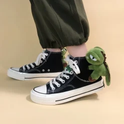 Chained Dino High Tops