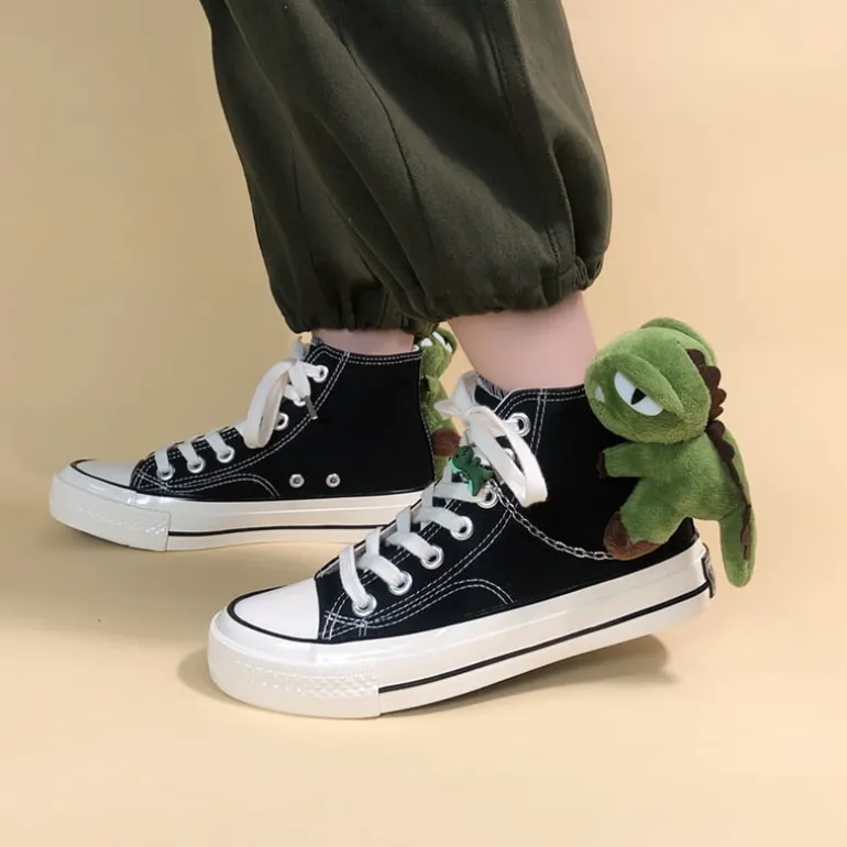 Chained Dino High Tops