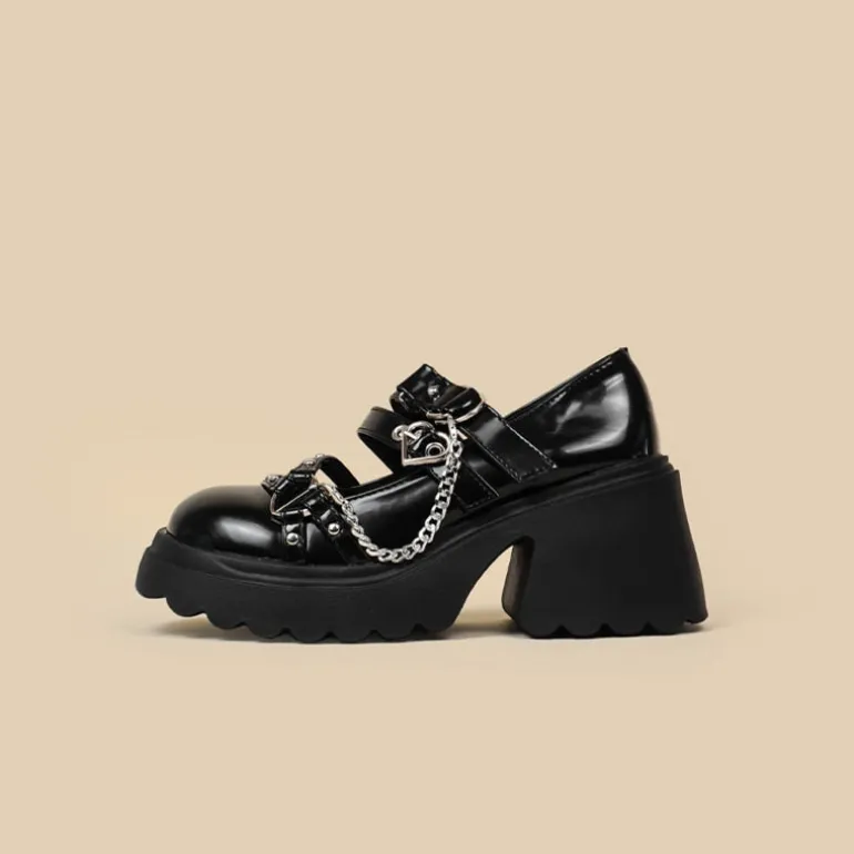 Chained Up Mary Janes