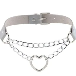 Chained Valentine Choker (15 Colors)