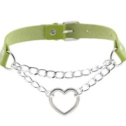 Chained Valentine Choker (15 Colors)
